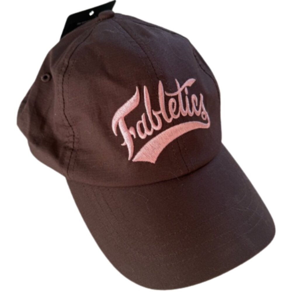 NWT Fabletics Brown Ripstop Dad Hat with Adjustable Strap